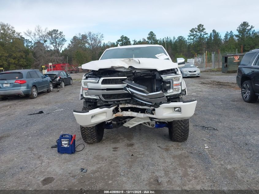 2019 Ford F-150 Platinum VIN: 1FTEW1E53KFA84958 Lot: 43909319