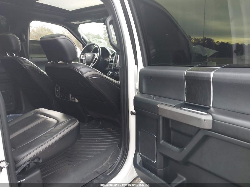 2019 Ford F-150 Platinum VIN: 1FTEW1E53KFA84958 Lot: 43909319