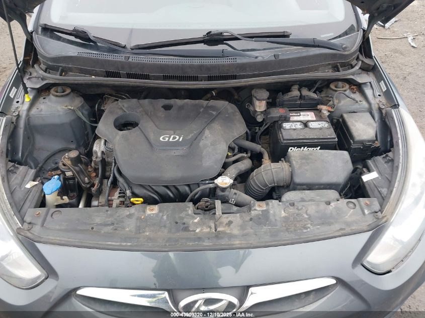 2013 Hyundai Accent Se VIN: KMHCU5AE1DU090522 Lot: 43909320