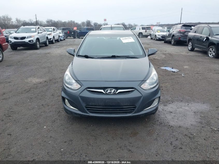 2013 Hyundai Accent Se VIN: KMHCU5AE1DU090522 Lot: 43909320