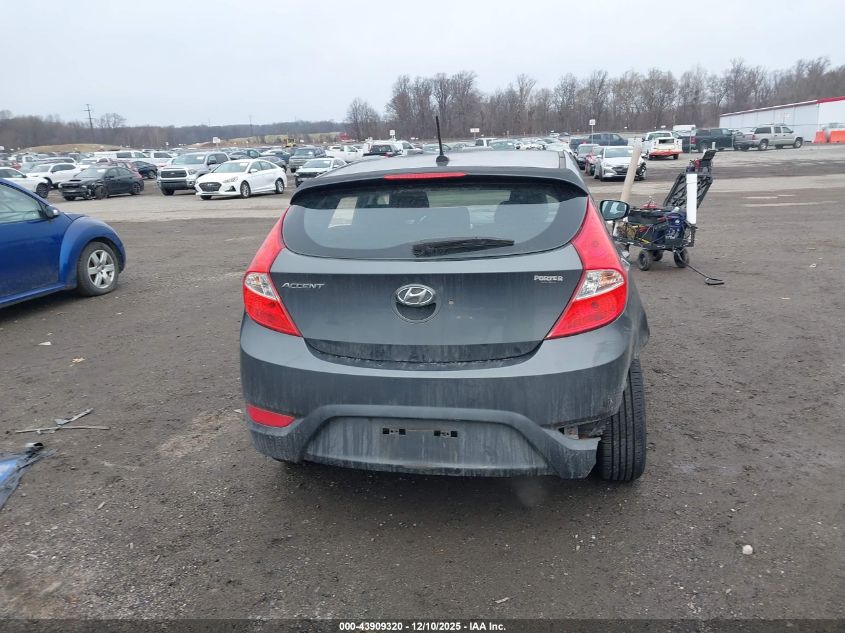 2013 Hyundai Accent Se VIN: KMHCU5AE1DU090522 Lot: 43909320