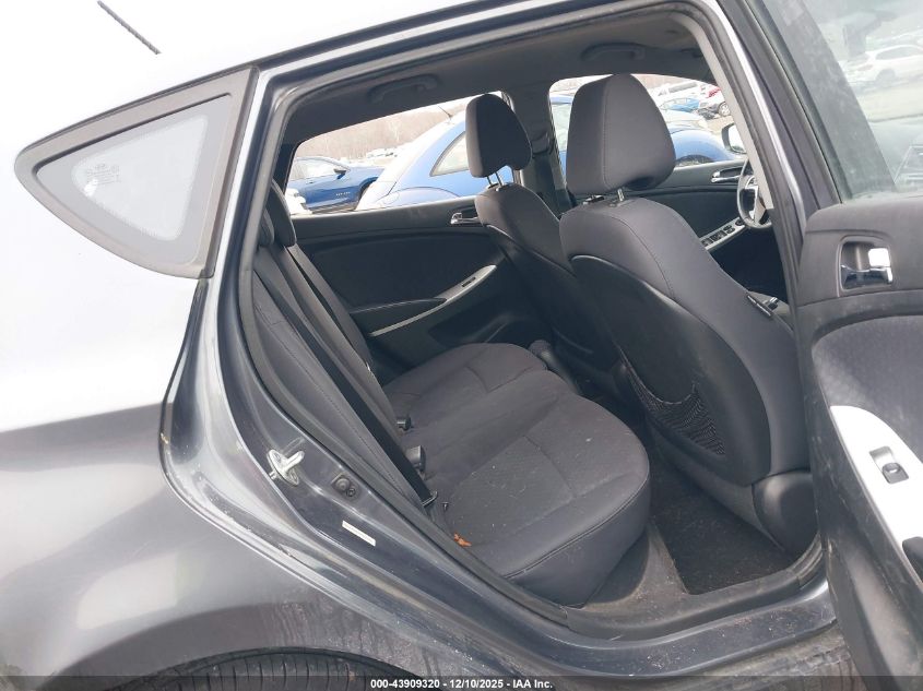 2013 Hyundai Accent Se VIN: KMHCU5AE1DU090522 Lot: 43909320