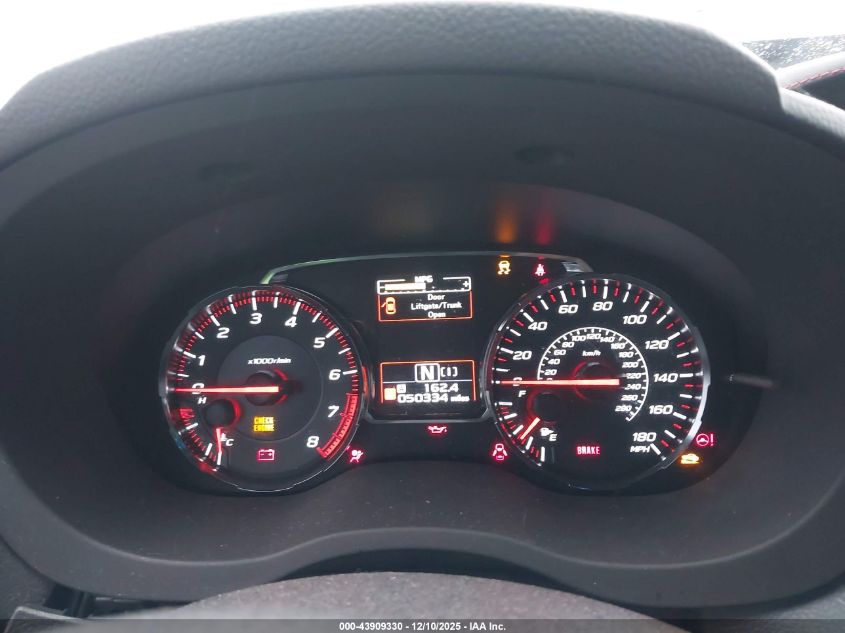 2018 Subaru Wrx Premium VIN: JF1VA1C62J8834627 Lot: 43909330