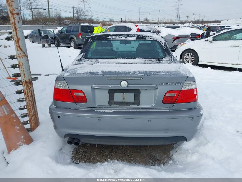 2004 BMW 330Ci VIN: WBABW53414PL46779 Lot: 43909332