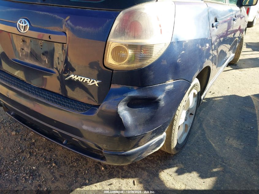2005 Toyota Matrix Xr VIN: 2T1KR32E95C489228 Lot: 43909346