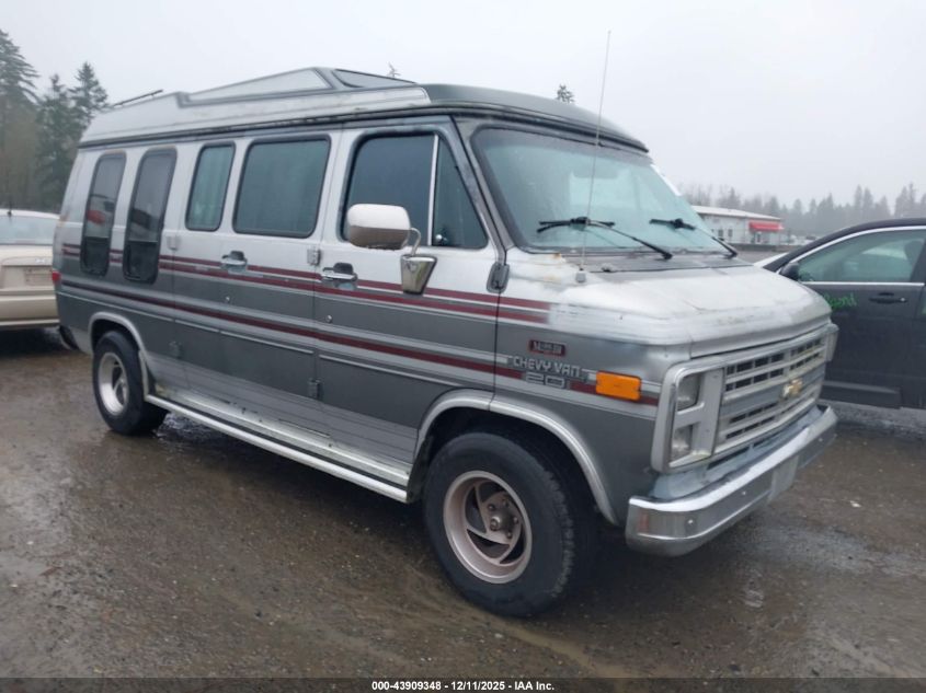 1990 Chevrolet G20 VIN: 1GBEG25K4L7168277 Lot: 43909348