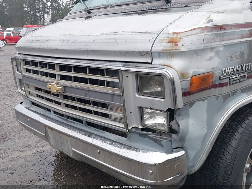 1990 Chevrolet G20 VIN: 1GBEG25K4L7168277 Lot: 43909348