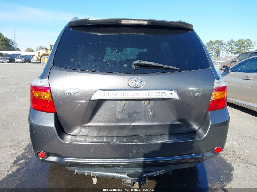 2008 Toyota Highlander Limited VIN: JTEDS42AX82020051 Lot: 43909359