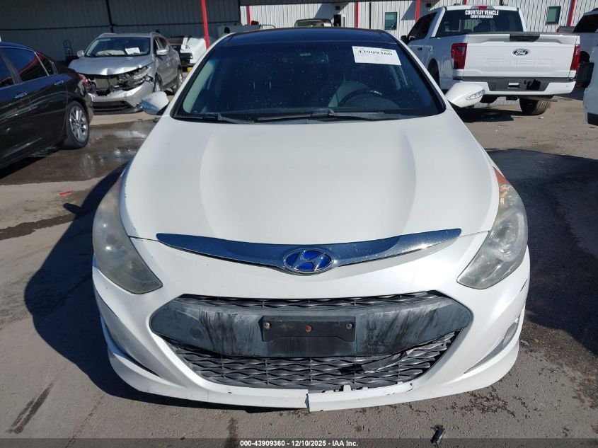 2015 Hyundai Sonata Hybrid Limited VIN: KMHEC4A45FA133082 Lot: 43909360