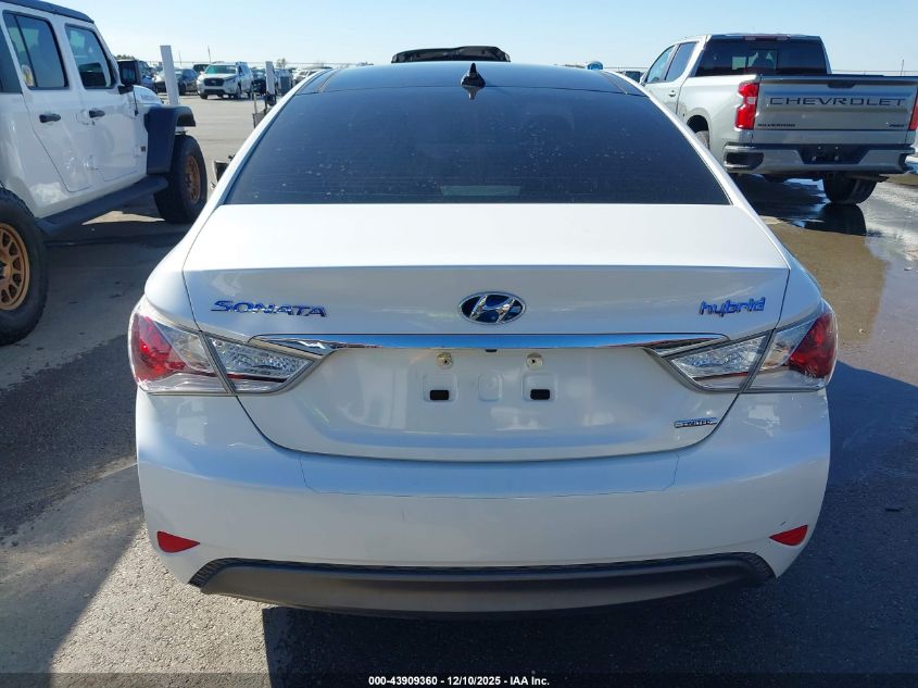 2015 Hyundai Sonata Hybrid Limited VIN: KMHEC4A45FA133082 Lot: 43909360
