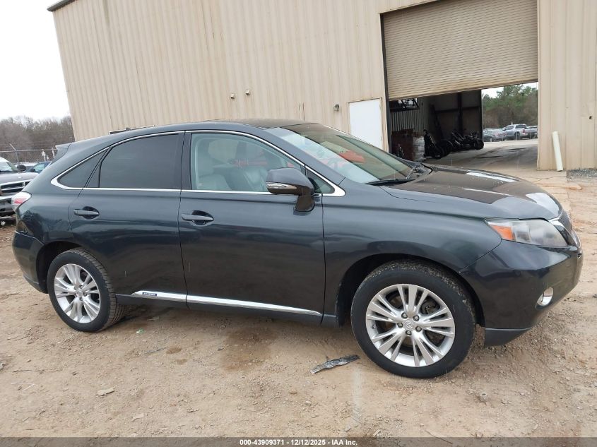 2010 Lexus Rx 450H VIN: JTJZB1BAXA2000832 Lot: 43909371