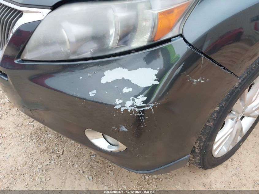 2010 Lexus Rx 450H VIN: JTJZB1BAXA2000832 Lot: 43909371