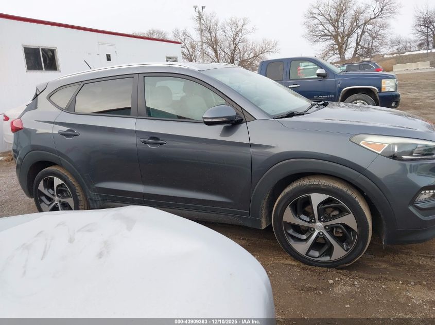 2016 Hyundai Tucson Sport VIN: KM8J3CA21GU044200 Lot: 43909383