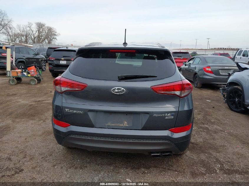 2016 Hyundai Tucson Sport VIN: KM8J3CA21GU044200 Lot: 43909383