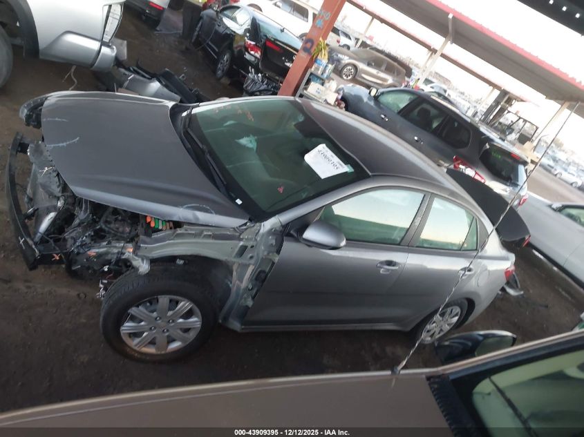 2022 Kia Rio S VIN: 3KPA24AD4NE474829 Lot: 43909395