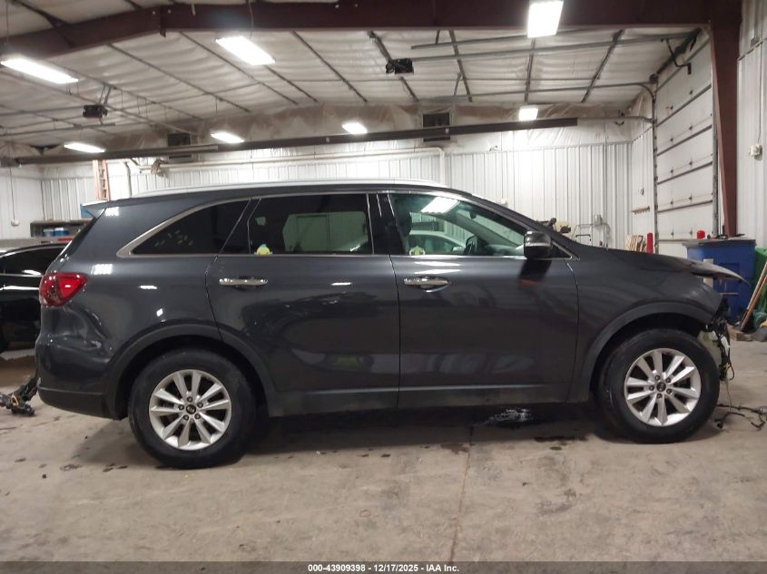 2019 Kia Sorento 3.3L Lx VIN: 5XYPG4A5XKG557653 Lot: 43909398