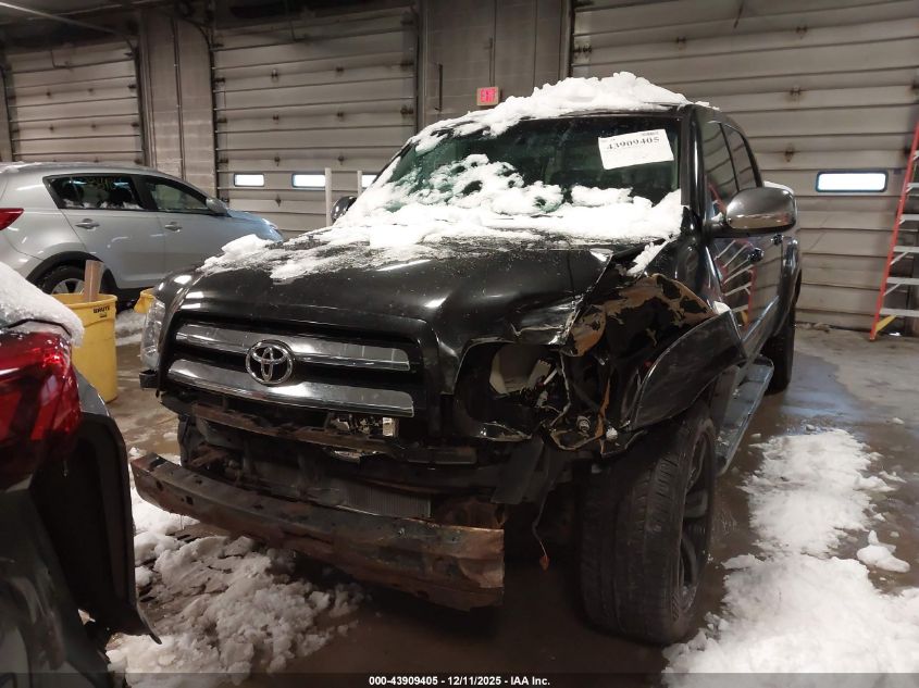 2006 Toyota Tundra Sr5 V8 VIN: 5TBDT44166S551695 Lot: 43909405
