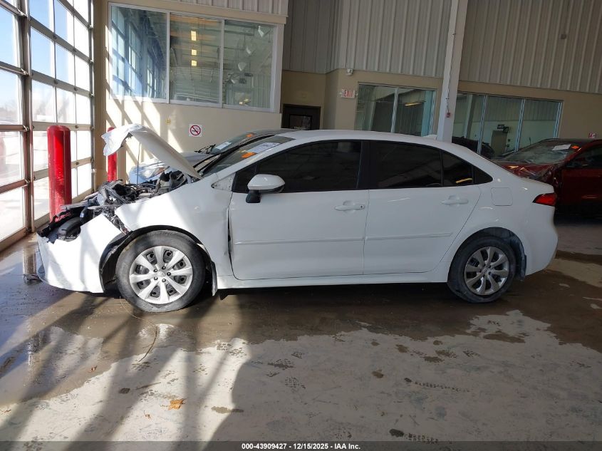 2025 Toyota Corolla Le VIN: 5YFB4MDE5SP281733 Lot: 43909427