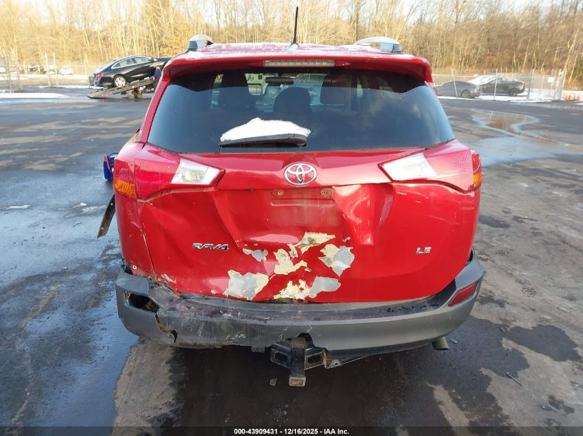 2013 Toyota Rav4 Le VIN: 2T3BFREV6DW006046 Lot: 43909431
