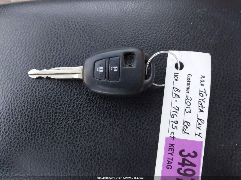 2013 Toyota Rav4 Le VIN: 2T3BFREV6DW006046 Lot: 43909431