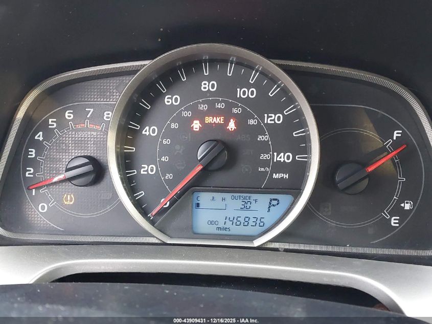 2013 Toyota Rav4 Le VIN: 2T3BFREV6DW006046 Lot: 43909431