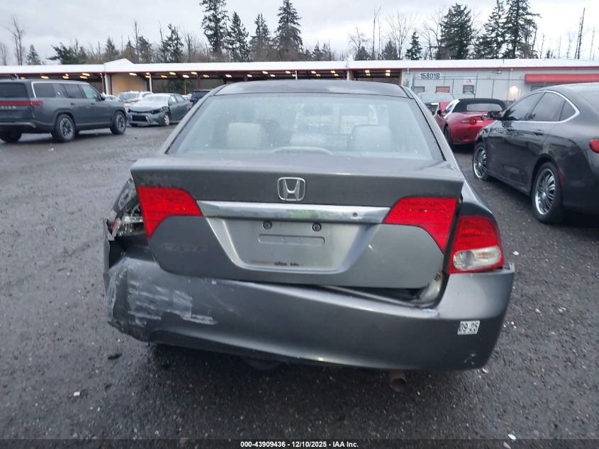 2009 Honda Civic Lx VIN: 2HGFA16599H369837 Lot: 43909436