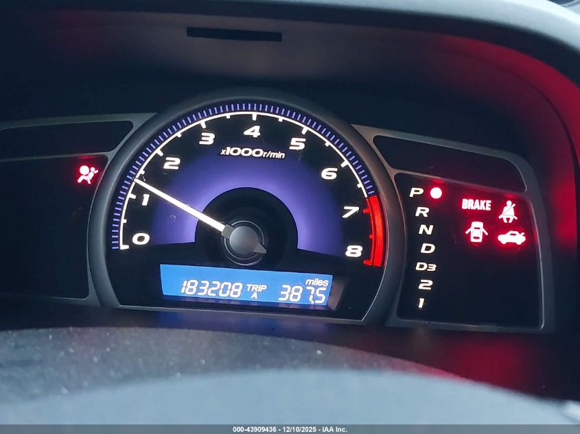 2009 Honda Civic Lx VIN: 2HGFA16599H369837 Lot: 43909436