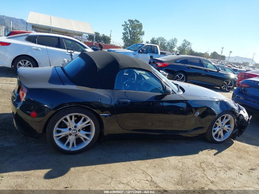 2008 BMW Z4 3.0I VIN: 4USBU33588LW74830 Lot: 43909437