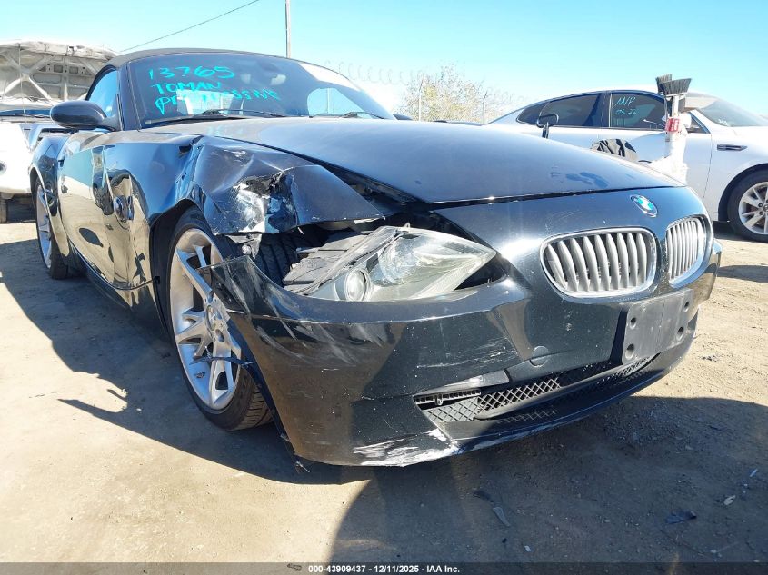 2008 BMW Z4 3.0I VIN: 4USBU33588LW74830 Lot: 43909437