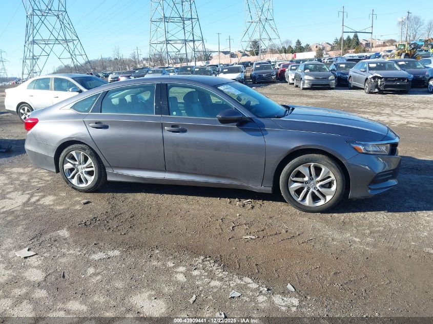 2018 Honda Accord Lx VIN: 1HGCV1F14JA252335 Lot: 43909441