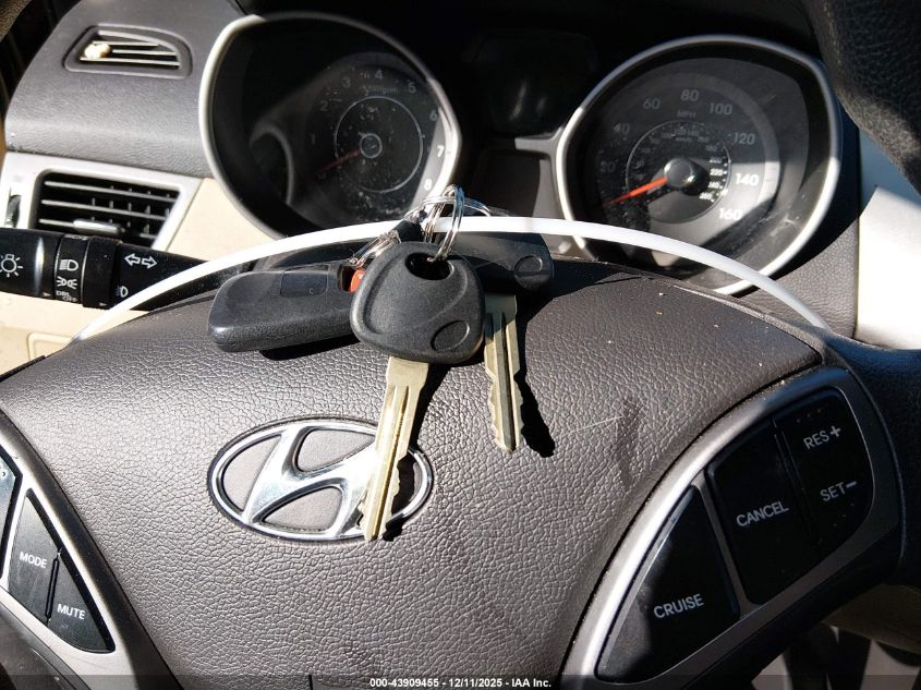 2013 Hyundai Elantra Gls VIN: KMHDH4AE4DU880612 Lot: 43909455