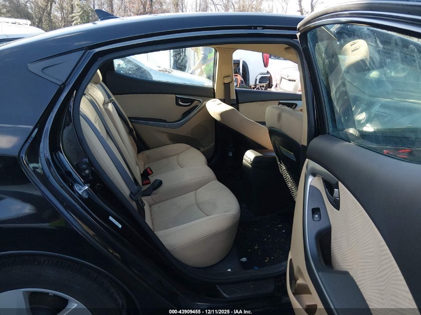 2013 Hyundai Elantra Gls VIN: KMHDH4AE4DU880612 Lot: 43909455