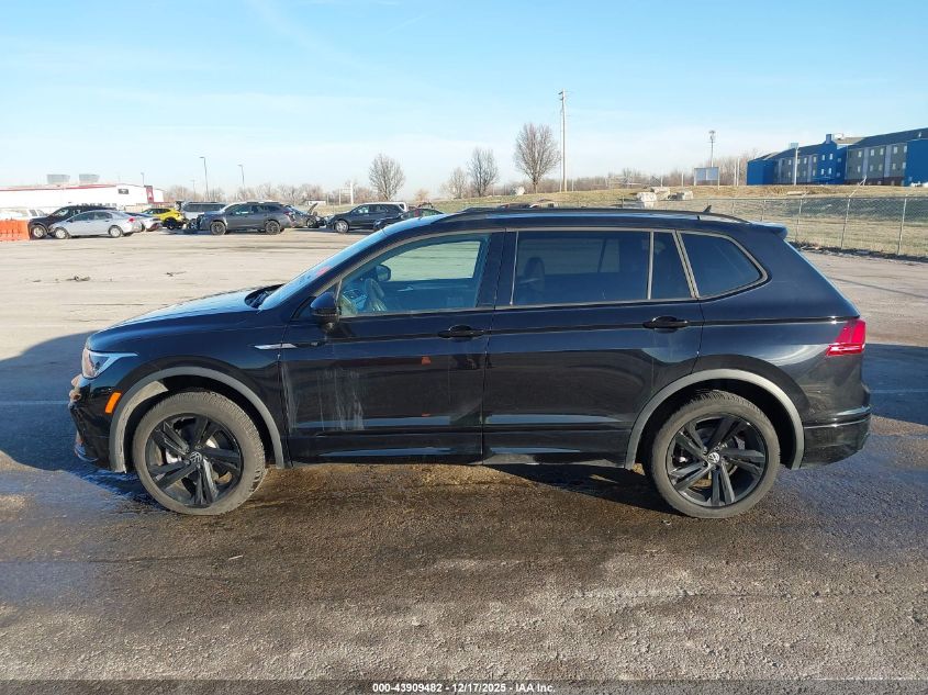 2024 Volkswagen Tiguan 2.0T Se R-Line Black VIN: 3VV8B7AX2RM040769 Lot: 43909482