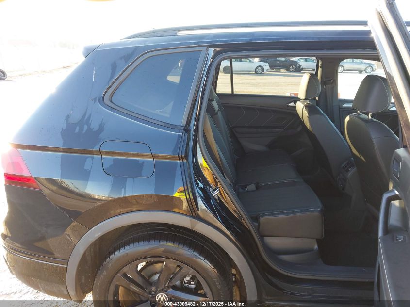 2024 Volkswagen Tiguan 2.0T Se R-Line Black VIN: 3VV8B7AX2RM040769 Lot: 43909482