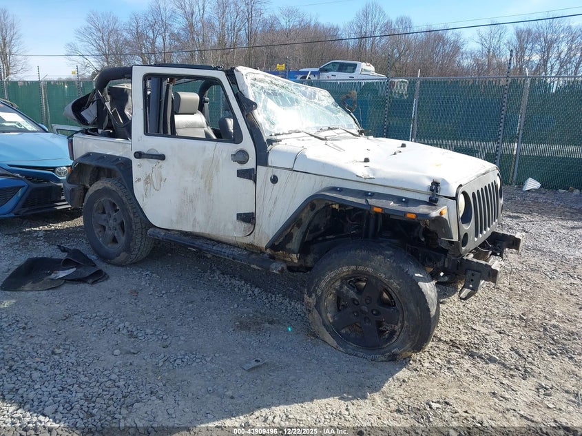 1J4FA24168L568201 2008 Jeep Wrangler X auction photo 1