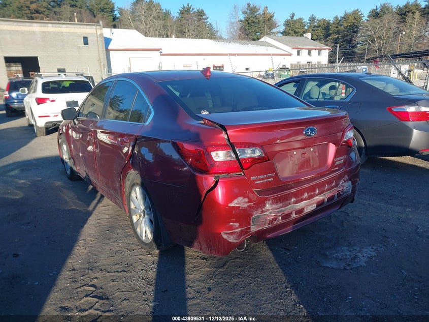 2016 Subaru Legacy 2.5I Premium