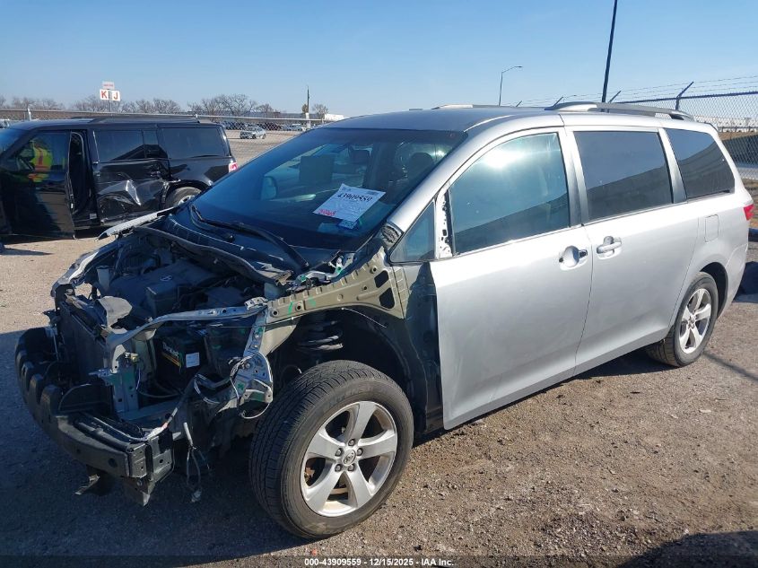 2016 Toyota Sienna Le 8 Passenger VIN: 5TDKK3DC0GS723363 Lot: 43909559