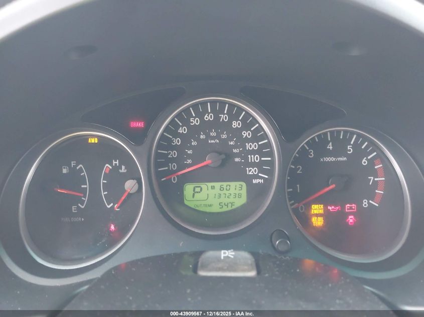 2005 Subaru Forester 2.5Xs L.l. Bean VIN: JF1SG67655H705554 Lot: 43909567