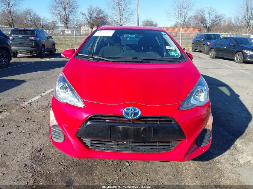 2016 Toyota Prius C Two VIN: JTDKDTB31G1117922 Lot: 43909575