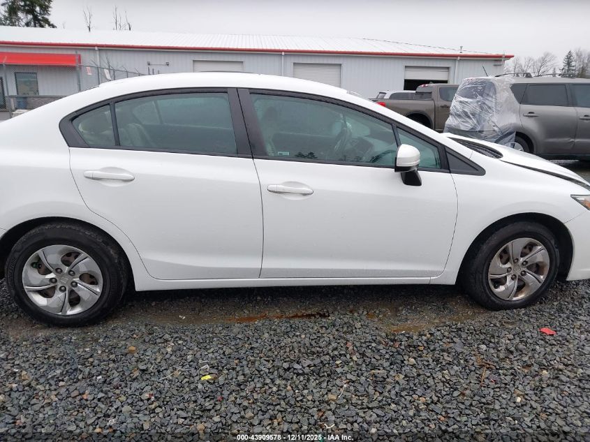 2014 Honda Civic Lx VIN: 19XFB2F59EE243159 Lot: 43909578