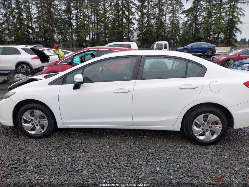 2014 Honda Civic Lx VIN: 19XFB2F59EE243159 Lot: 43909578