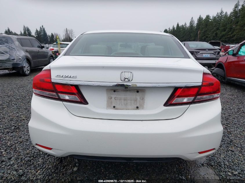 2014 Honda Civic Lx VIN: 19XFB2F59EE243159 Lot: 43909578