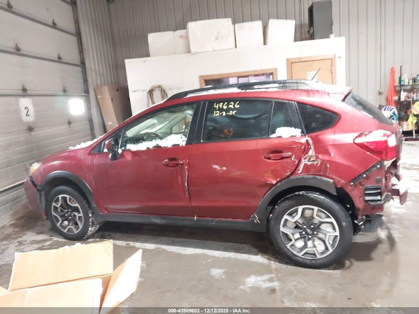 2017 Subaru Crosstrek 2.0I Premium VIN: JF2GPABC5HH244393 Lot: 43909602