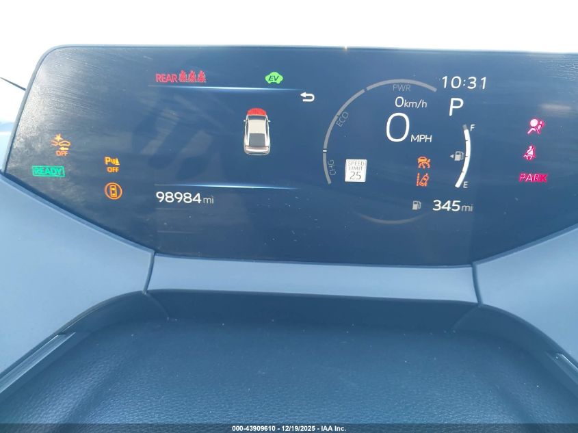 2023 Toyota Prius Xle VIN: JTDACAAU4P3001776 Lot: 43909610