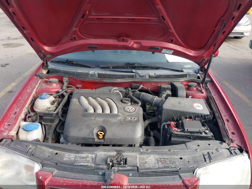 2004 Volkswagen Jetta Gls 2.0L VIN: 3VWSK69M34M113551 Lot: 43909653