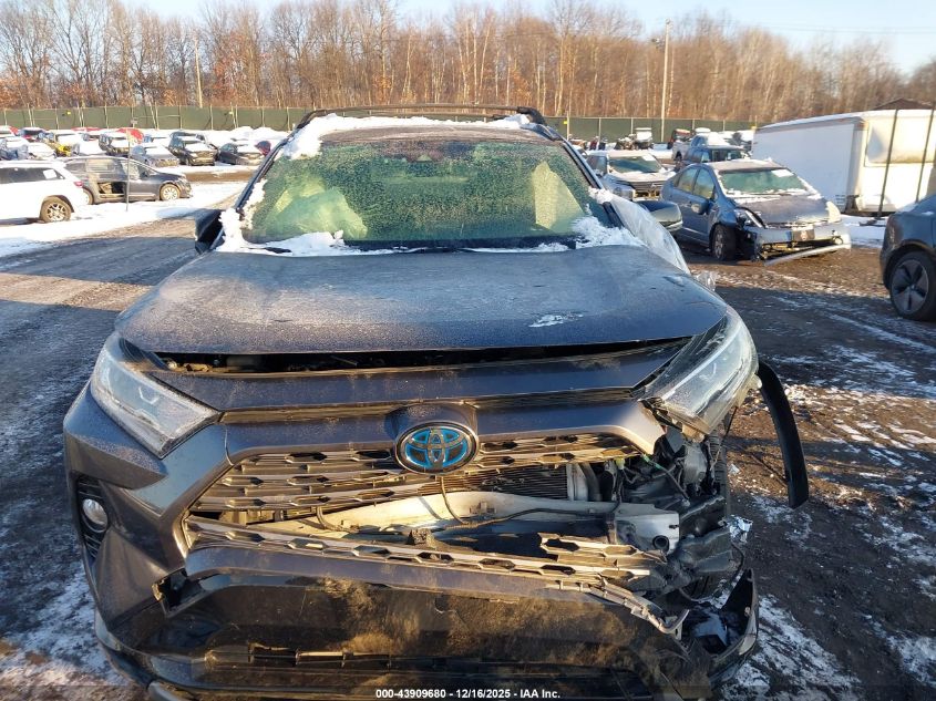 2019 Toyota Rav4 Hybrid Xse VIN: JTMEWRFV5KJ016459 Lot: 43909680