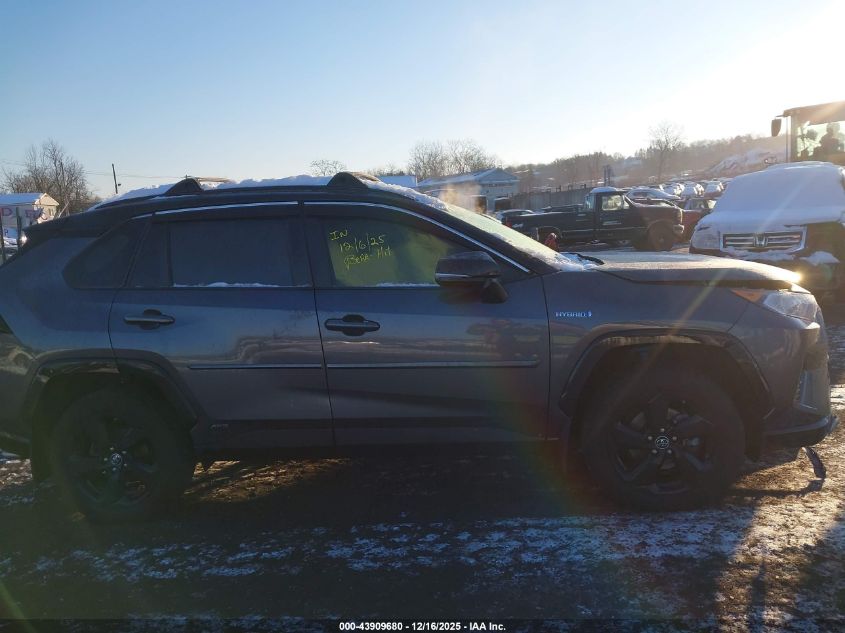 2019 Toyota Rav4 Hybrid Xse VIN: JTMEWRFV5KJ016459 Lot: 43909680