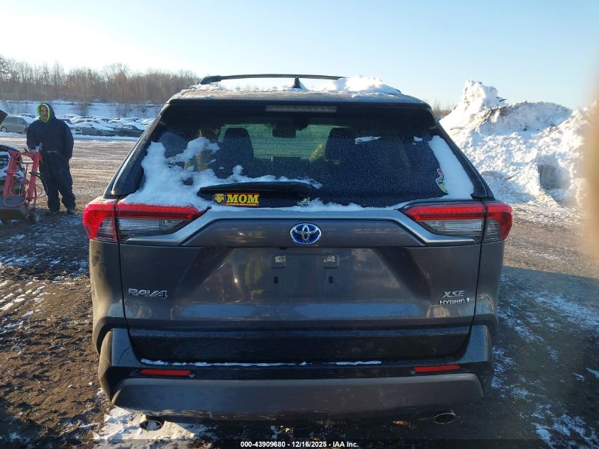 2019 Toyota Rav4 Hybrid Xse VIN: JTMEWRFV5KJ016459 Lot: 43909680