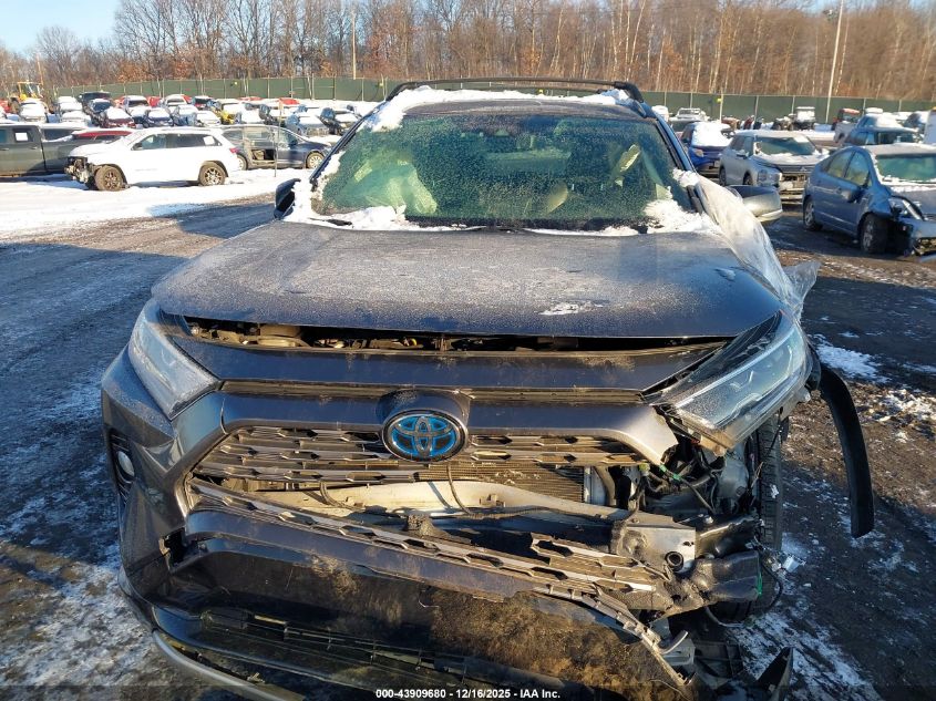 2019 Toyota Rav4 Hybrid Xse VIN: JTMEWRFV5KJ016459 Lot: 43909680