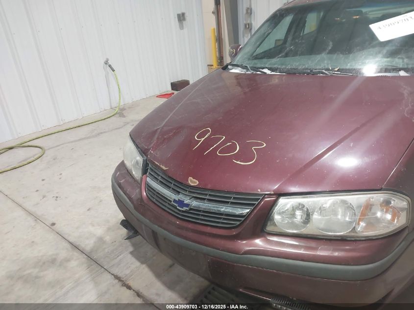 2003 Chevrolet Impala Ls VIN: 2G1WH52K039305757 Lot: 43909703